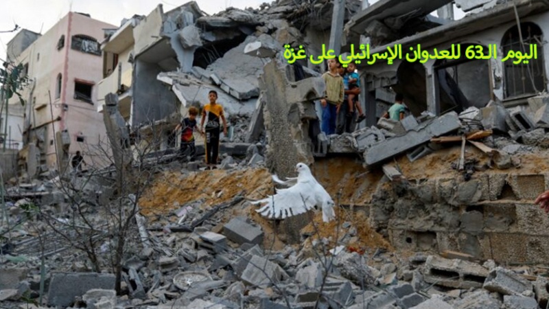 Iranpress: العدوان على غزة في يومه الـ63 ... القسام تدمر عشرات الآليات