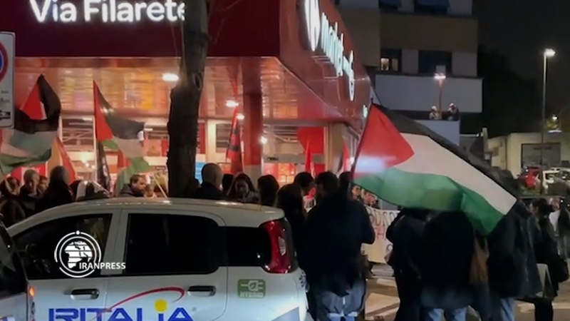Iranpress: حرب غزة.. الإيطاليون يطالبون بمقاطعة البضائع الإسرائيلية 