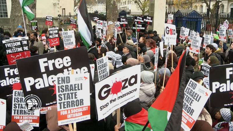 Iranpress: استمرار مظاهرات بمدن أوروبية تنديدا باستمرار الحرب على غزة
