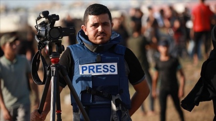 استشهاد مصور وكالة الأناضول في غزة منتصر الصواف 