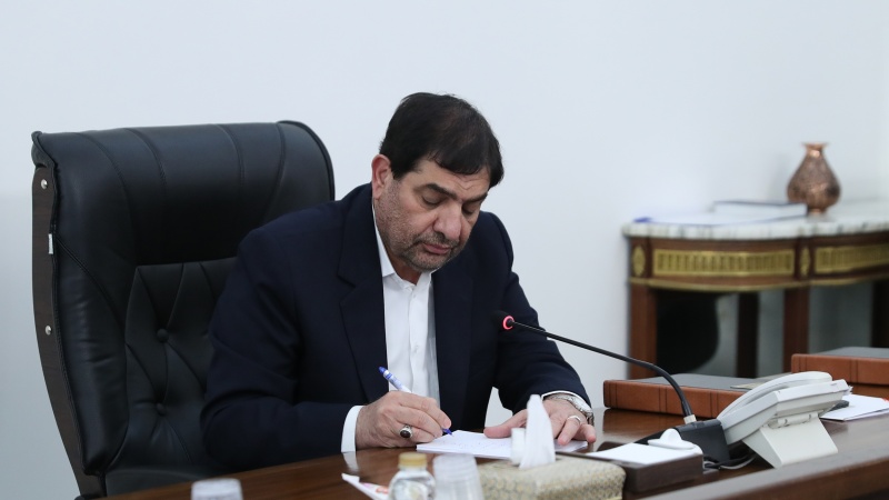 Iranpress: نائب رئيس الجمهورية يدعو مسؤولي الدول للتحرك لوقف الجرائم الصهيونية في غزة