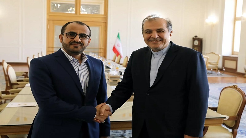 Iranpress: كبير مستشاري وزير الخارجية يستقبل رئيس الوفد الوطني اليمني المفاوض