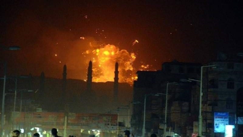 Iranpress: العدوان الأمريكي البريطاني يشن غارات على صنعاء والحديدة وصعدة وذمار