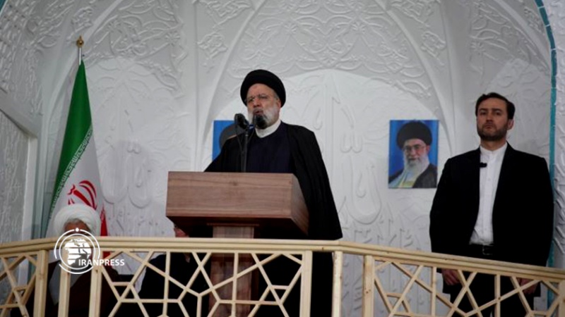 Iranpress: رئيسي : سياسة الجمهورية الإسلامية الإيرانية مبنية على الدفاع عن المظلومين