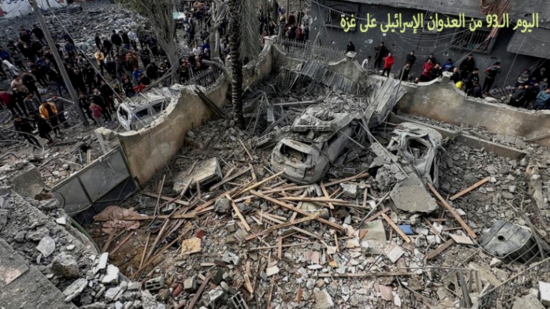 Iranpress: اليوم الـ93 من عدوان الاحتلال الإسرائيلي على غزة 
