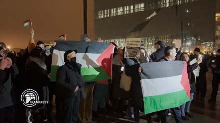 وقفة احتجاجية في برلين تنديداً بدعم ألمانيا للكيان الصهيوني
