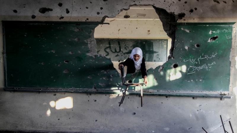 Iranpress: حماس: الاحتلال دمَّر خلال مئة يوم أكثر من 390 مدرسة وجامعة ومؤسسة تعليمية
