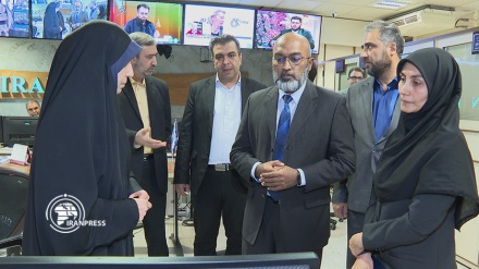 الأمين العام لاتحاد البث الآسيوي يتفقد وكالة أنباء إيران برس + صور وفيديو