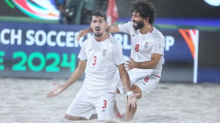 المنتخب الإيراني الوطني لكرة القدم الشاطئية يفوز بالمركز الثالث في كأس العالم 2024