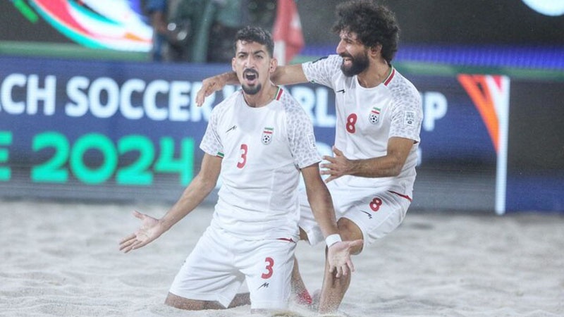 Iranpress: المنتخب الإيراني الوطني لكرة القدم الشاطئية يفوز بالمركز الثالث في كأس العالم 2024