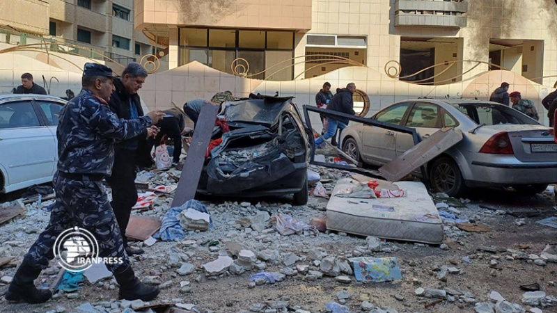 Iranpress: عدوان إسرائيلي يستهدف مبنى سكنياً في منطقة كفرسوسة بدمشق