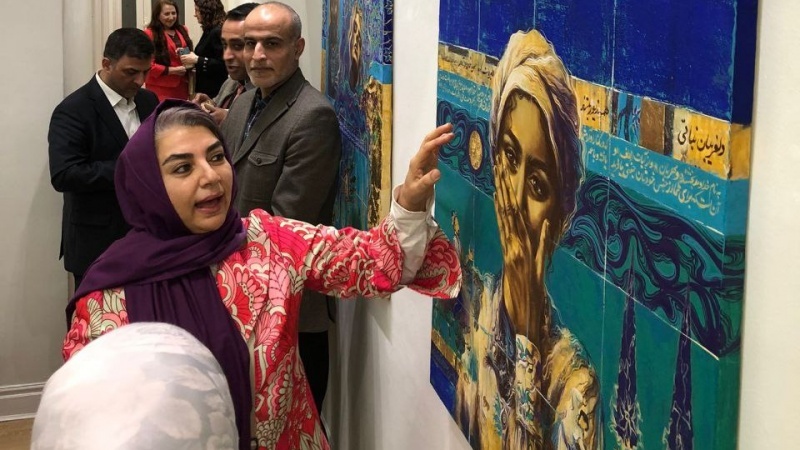 Iranpress: إقامة معرض لأعمال الرسامين الإيرانيين في مدريد