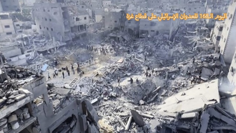 Iranpress: اليوم الـ168 للحرب.. استمرار حصار مجمع الشفاء الطبي في غزة