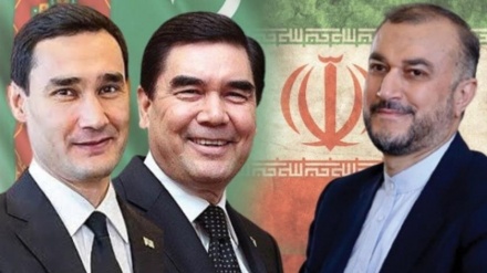 وزير الخارجية يلتقي کبار المسؤولين في  تركمانستان