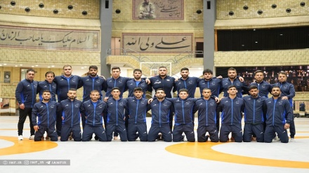 7 ميداليات للمنتخب الإيراني في أول أيام بطولة وهبي أمري للمصارعة بتركيا