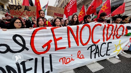 مظاهرة لـ 30 ألفا من أنصار فلسطين في روما