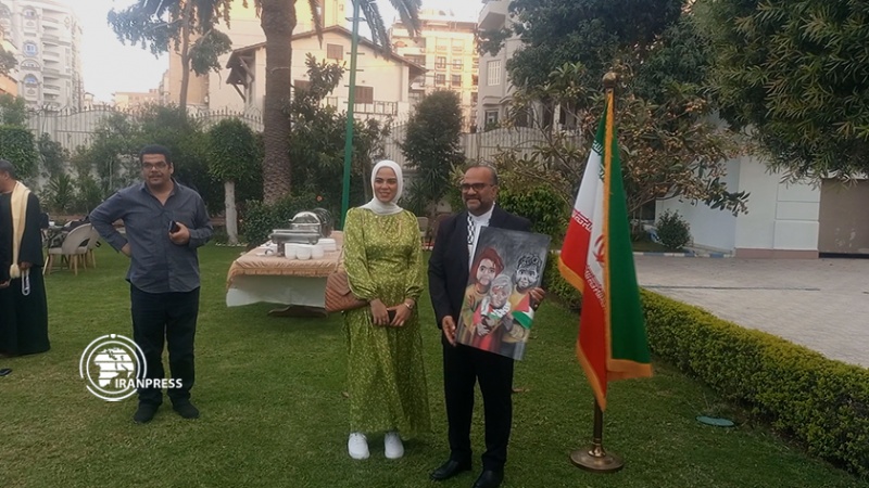ایران برس: الشعب المصري يحيي يوم القدس العالمي بمقر السفارة الإيرانية في القاهرة