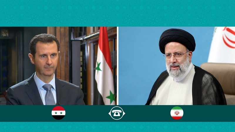 Iranpress: الرئيس السوري يعزي رئيسي بشهداء العدوان الإسرائيلي على القنصلية الإيرانية