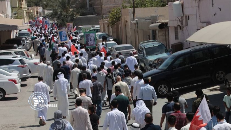 Iranpress: مسيرات يوم القدس العالمي في المنامة + فيديو 