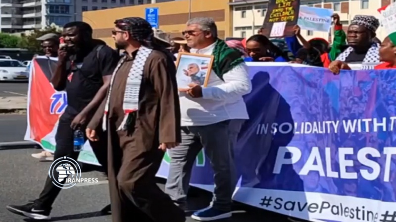 Iranpress: مسيرات يوم القدس العالمي في ناميبيا + فيديو