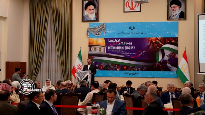 ایران برس: مراسم إحياء يوم القدس العالمي في طاجيكستان بحضور دبلوماسيين